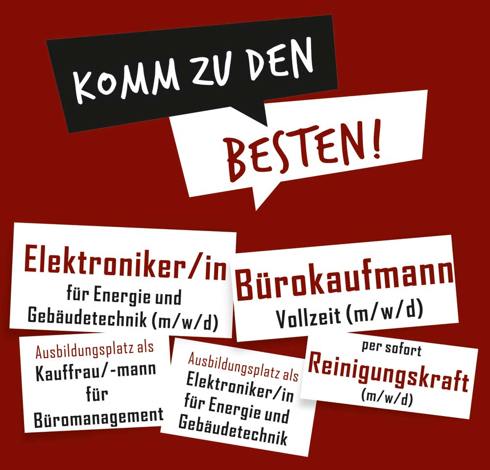 Wir suchen dich