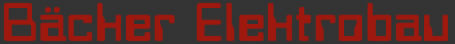Logo Bäcker Elektrobau
